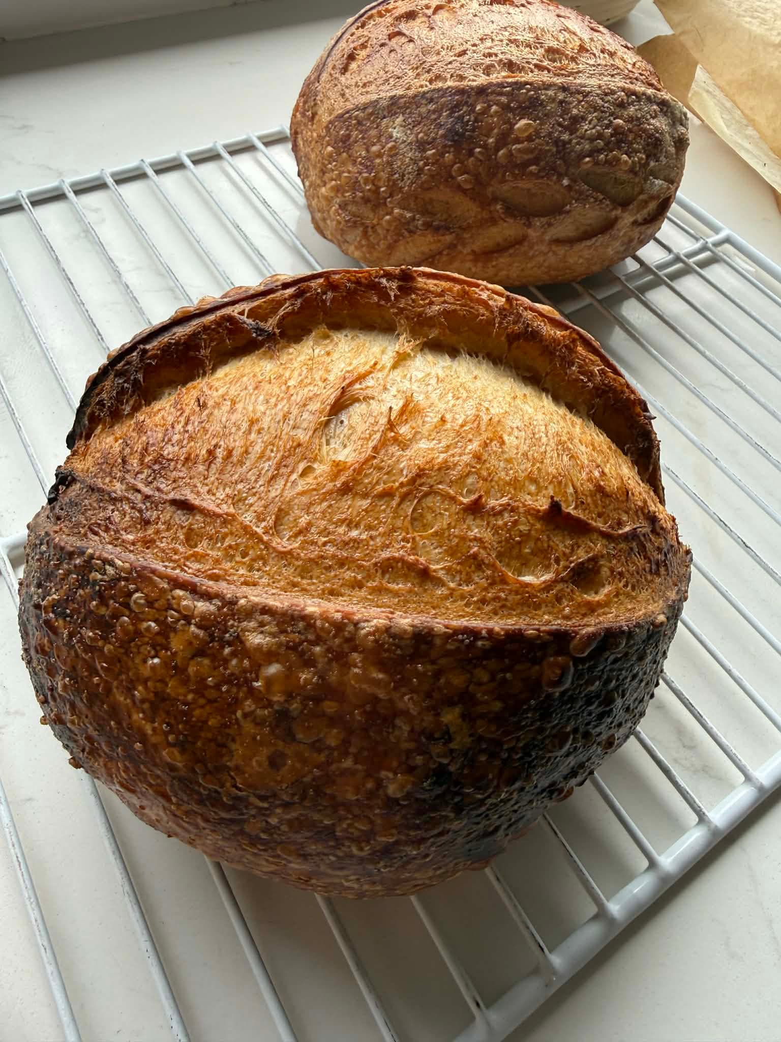 Standard sourdough loaf
